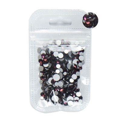 5Gram Mix Sizes Nail Art Rhinestones Decoration,Glass Crystal Flatback Non Hotfix Nail Rhinestones (Color : 039)