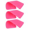 Heat Resistant Silicone Mat Pouch, 3Pcs/Set Silicone Insulation Cover Heat Resistant Pouch Travel Silicone Hair Straightener Mat for Hair Curling Iron () view 1