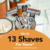 BIC Flex 5 Disposable Razor for Men, Sensitive Skin Razor For a Smooth, Comfortable and Close Shave, 4 Piece Razor Set view 2