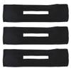 Beaupretty Hair Styling Tools Hair Bun Maker Donut Buns Shaper Flexible DIY French Hairstyle Tool for Hair Lazy Hair Curler for Girls Women 3pcs Black Hair Styling Accessories view 1