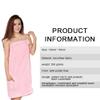 Tutuba Shower Wrap Towel for Women, Large Coral Fleece Fiber Spa Bath Towel Wrap Quick Dry Hair Towel view 2
