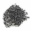 HAHIYO 500pcs Black 5.0x3.0x3.0 mm Micro Links Hair Extension Beads Silicone Lined Hair Extensions Rings for Professional Salons Extensions Tool view 1