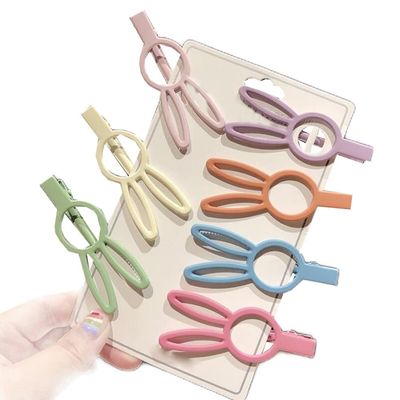 7/8pcs/set Colorful BB Clips Candy Color Sweet Geometric Hair Clips Women Hair Ornament Hairpin Barrette Hair Accessories (A)