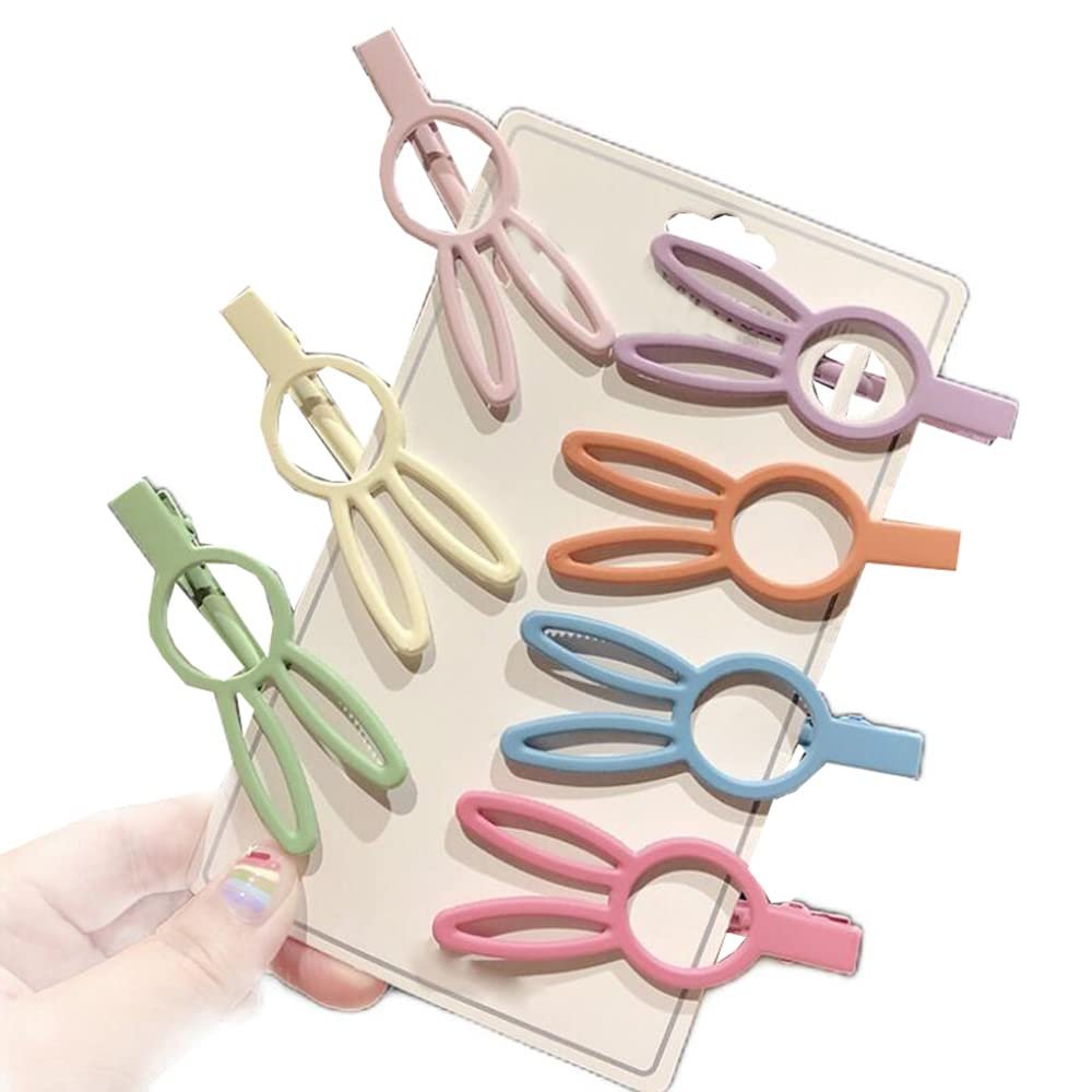 7/8pcs/set Colorful BB Clips Candy Color Sweet Geometric Hair Clips Women Hair Ornament Hairpin Barrette Hair Accessories (A)