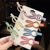 7/8pcs/set Colorful BB Clips Candy Color Sweet Geometric Hair Clips Women Hair Ornament Hairpin Barrette Hair Accessories (A) view 2