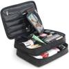 SMSOM Cosmetic Bags, Travel Toiletry Bag, Portable Makeup Organizer, Cosmetic Bag, Travel Cosmetic Case for Travel Toiletries (Color : Black) view 1