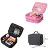 SMSOM Cosmetic Bags, Travel Toiletry Bag, Portable Makeup Organizer, Cosmetic Bag, Travel Cosmetic Case for Travel Toiletries (Color : Black) view 2