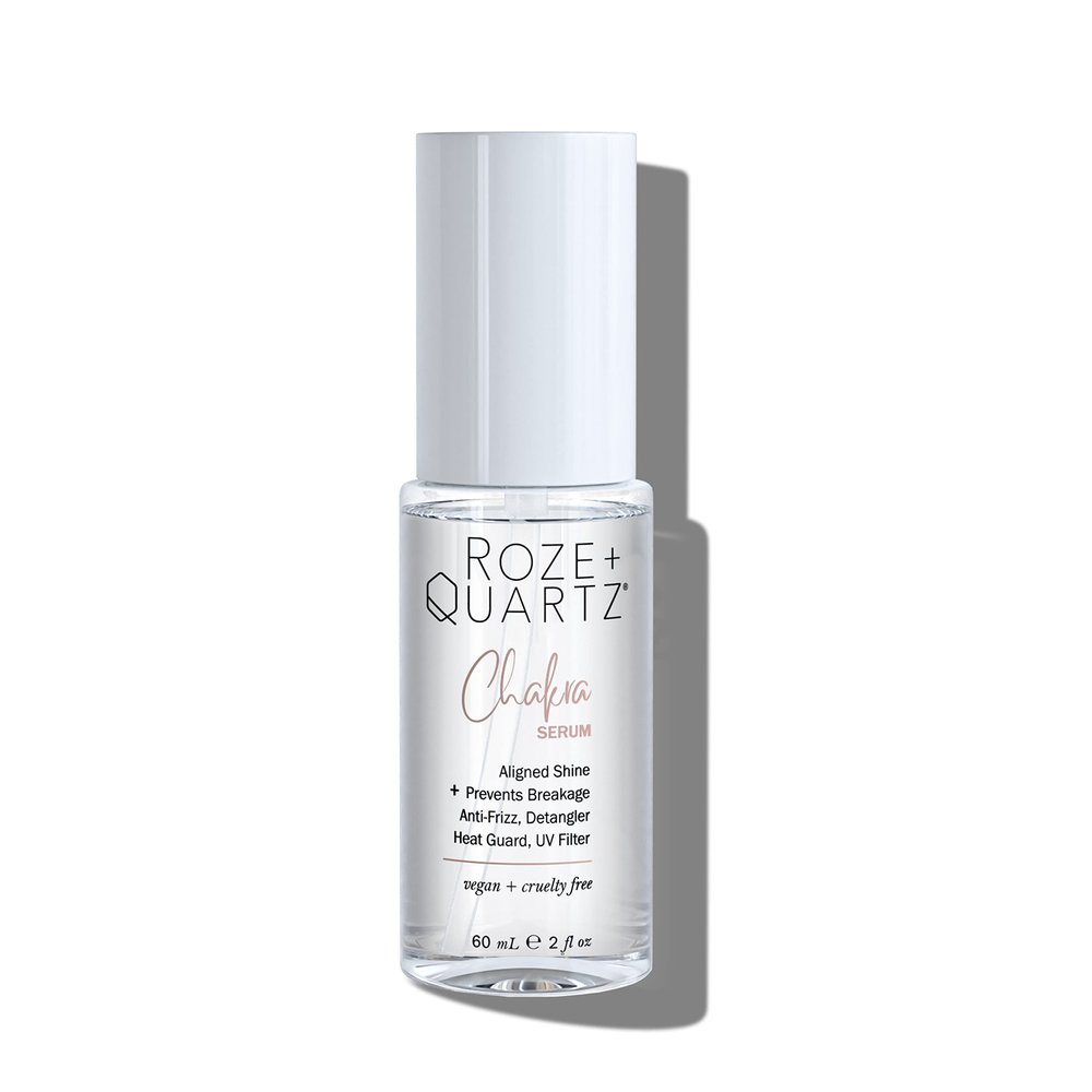 Roze + Quartz Chakra Serum  Aligned Shine for All Hair Types (2oz)