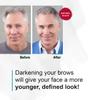 Sport Eyebrow Colorant, Men's Long Lasting Treatment to Cover Gray Brow Hairs, Natural Black view 4