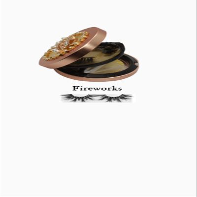 "Fireworks" Strip Lashes- Mirror Case