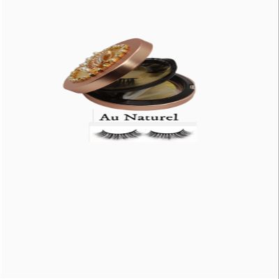 "Au Naturel" Strip Lashes- Mirror Case