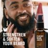 Every Man Jack Sandalwood Beard Oil - Moisturize & Soften Your Beard - Relieve Itch and Flakes - Made w/Naturally Derived Ingredients like Vitamin E, Argan Oil, and Borage Oil - 1 oz - 2 Pack view 2
