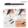 Hand Poke and Stick Tattoo Kit Tattoo Needles Template Sticker Body Artist Supplies 9RL view 2