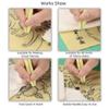 Hand Poke and Stick Tattoo Kit Tattoo Needles Template Sticker Body Artist Supplies 5RL view 2