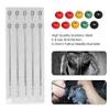 Hand Poke and Stick Tattoo Kit Tattoo Needles Template Sticker Body Artist Supplies 5RL view 4
