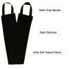 5 Piece Self Tanning Mitt Set with Tan Glove, Back Lotion Applicator, Face Mitt, Exfoliating Glove (Black) view 3