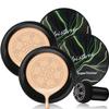 Air Cushion CC Cream Mushroom Head Foundation, Moisturizing BB Cream Makeup Long Lasting Matte Concealer (2 PCS Natural) view 1