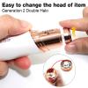 Facial Hair Remover Replacement Heads: Compatible with Finishing Touch Flawless Facial Hair Removal Tool for Women As Seen On TV 18K Gold-Plated Rose Gold (Generation 2 2pack) view 3