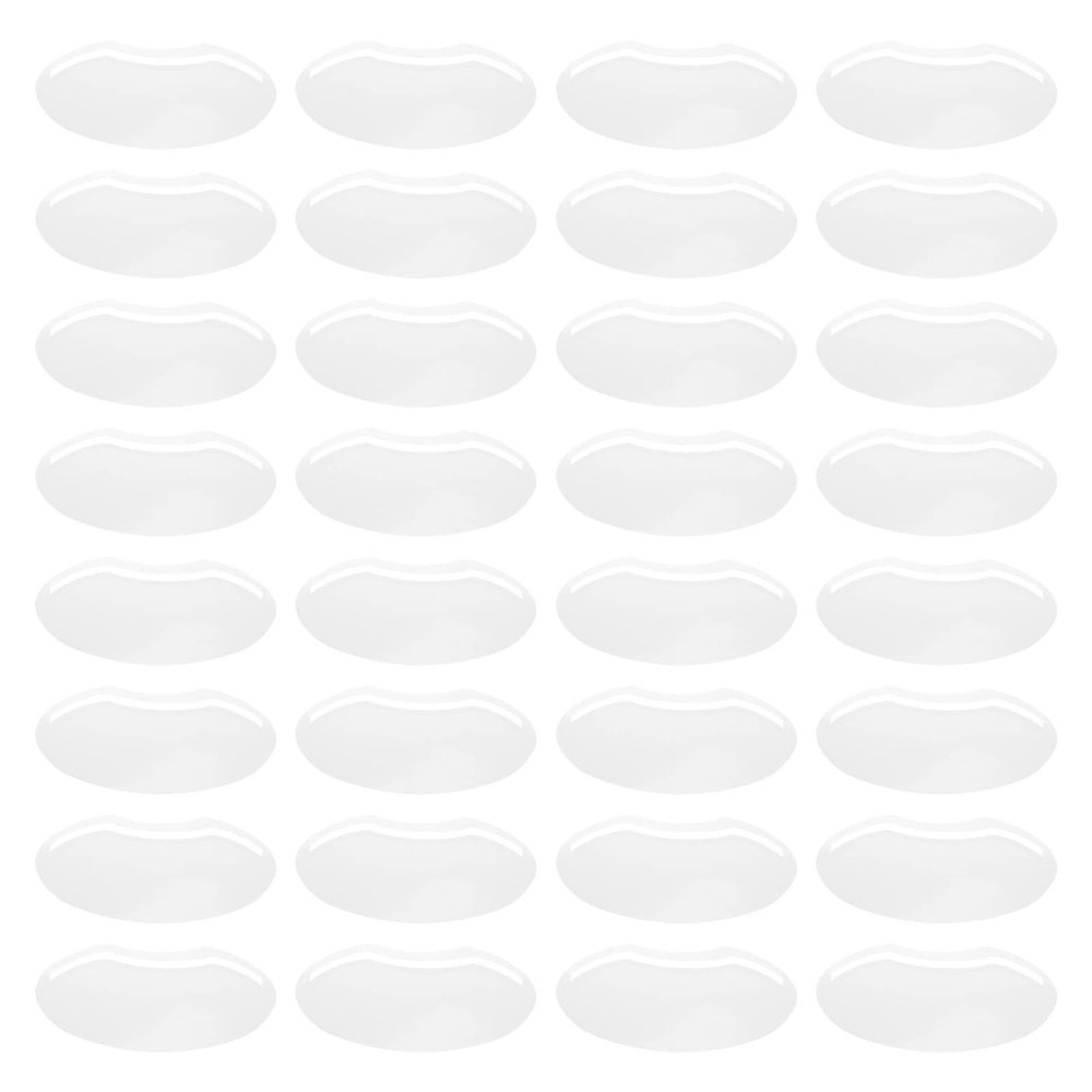 Beaupretty Professional Hairdressing Tool 50pcs Anti-splash Goggles Salon Eye Baffles Face Cover for Haircuts No Odor Easy to Apply