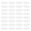 Beaupretty Professional Hairdressing Tool 50pcs Anti-splash Goggles Salon Eye Baffles Face Cover for Haircuts No Odor Easy to Apply view 1