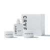 CRVFT Mens Facial Care Kit | Aloe Vera Face Wash 3oz | Hyaluronic Moisturizer 1oz | Charcoal Exfoliating Scrub 1.7oz | 3 Piece Complete Daily Skin Care System | Look + Feel Your Best [Scented] view 1