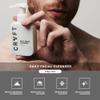 CRVFT Mens Facial Care Kit | Aloe Vera Face Wash 3oz | Hyaluronic Moisturizer 1oz | Charcoal Exfoliating Scrub 1.7oz | 3 Piece Complete Daily Skin Care System | Look + Feel Your Best [Scented] view 3