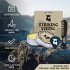 Striking Viking Pack of 2 Mustache Wax (Vanilla Scent) & Beard Folding Comb for Men view 2