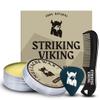 Striking Viking Pack of 2 Mustache Wax (Vanilla Scent) & Beard Folding Comb for Men view 4