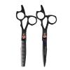 6.0 Inch Hair Scissors Kit Professional Hair Dressing Set Thinning Shears Barber Accessories Hair Cutting Tools Salon Hair Clipper Home Styling Scissors Janpanese Steel view 1