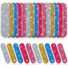 100 Pack Nail Files Double Sided Emery Boards Manicure Tools (Classic Style) view 1