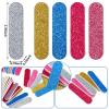 100 Pack Nail Files Double Sided Emery Boards Manicure Tools (Classic Style) view 2