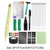 Hand Poke and Stick Tattoo Kit Tattoo Needles Template Sticker Body Artist Supplies 3RL view 2