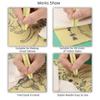 Hand Poke and Stick Tattoo Kit Tattoo Needles Template Sticker Body Artist Supplies 3RL view 4