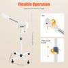 Ozone Facial Steamer With Hot Mist Function, Professional Spa Salon Face Steamer With Herbal & Aromatherapy, Adjustable Nozzle and Height for Esthetician (6359-White) view 3