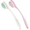 BEDELITE Back Bath Brush Long Handle for Shower of 2 - Soft Shower Brush for Men & Women,Back Brush Scrubber - 16.4" Long Skin Exfoliator for Body Bath Scrubber2 Pack, Pink & Ivory view 1