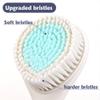 BEDELITE Back Bath Brush Long Handle for Shower of 2 - Soft Shower Brush for Men & Women,Back Brush Scrubber - 16.4" Long Skin Exfoliator for Body Bath Scrubber2 Pack, Pink & Ivory view 3