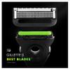 Gillette Labs Razor Blades Men, Pack of 4 Razor Blade Refills, Compatible with GilletteLabs with Exfoliating Bar and Heated Razor view 4