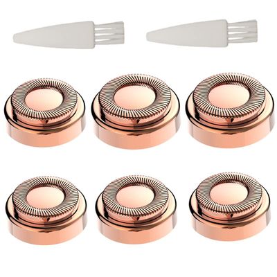 Replacement Heads For Finishing Touch Flawless Facial Hair Remover,Women Hair Removal Shaving Head First Generation (6PCS, GEN 1)