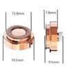 8PCS Replacement Heads For Finishing Touch Flawless Facial Hair Remover,Women Hair Removal Shaving Head First Generation(Gen 1)18K Gold (18K Gold-8psc) view 2