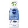 Double Effect Waterproof Eye Make-Up Remover (125 ml), Daily Use Face Cleanser for Make-Up and Mascara with Cornflower Extract and Biotin view 1