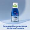 Double Effect Waterproof Eye Make-Up Remover (125 ml), Daily Use Face Cleanser for Make-Up and Mascara with Cornflower Extract and Biotin view 3