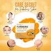DERMAXGEN Organic Turmeric Soap Bar for Face & Body  Pure Turmeric Soap Bar for Acne, Scars, Uneven Tone, Blemish Control, Sun Damage & Age Spots  Handcrafted Skincare  7 OZ view 2