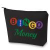 G2TUP Funny Gambling Game Lover Gift Money Game Zipper Bag Casino Gambling Gifts Toiletry Bag (Money BL) view 1