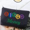 G2TUP Funny Gambling Game Lover Gift Money Game Zipper Bag Casino Gambling Gifts Toiletry Bag (Money BL) view 4
