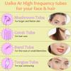 High Frequency Facial Wand - Uaike 4 in 1 Violet Portable Handheld High Frequency Facial Machine - at Home Face Skin Wand Device with 4 Pcs Purple Glass Tubes view 2