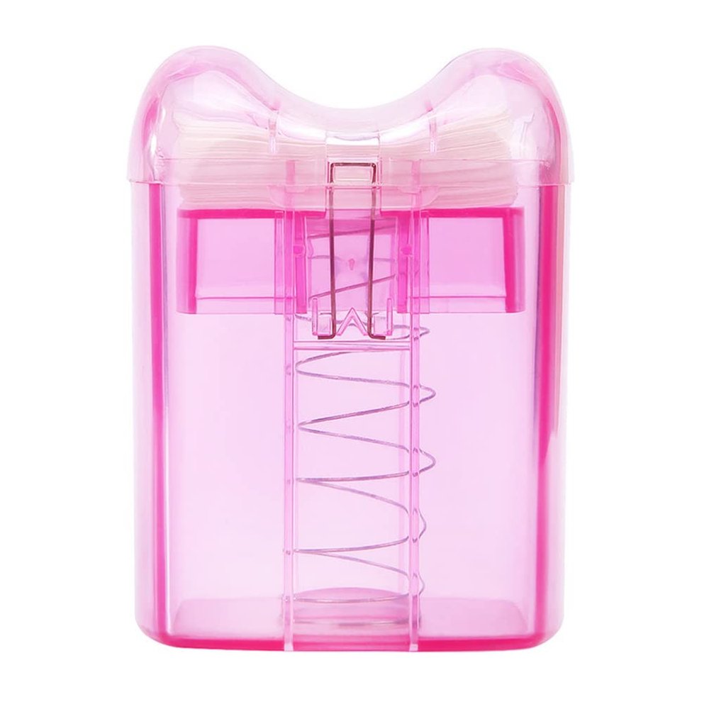 Beaupretty Cotton Pad Dispenser Perm Paper Case Hairdressing Paper empty Box Extraction Type Box Disposable Hair Salon Paper Holder Nail Accessories