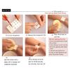 Weixu Tattoo Cosplay Stickers Temporary Tattoos Body Stickers Makeup Props (E) view 2