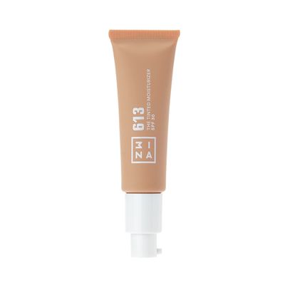 3INA The Tinted Moisturizer SPF 30  Tinted Face Moisturizer for Women with Hyaluronic Acid  Light to Medium Coverage Foundation  613  1.01 oz