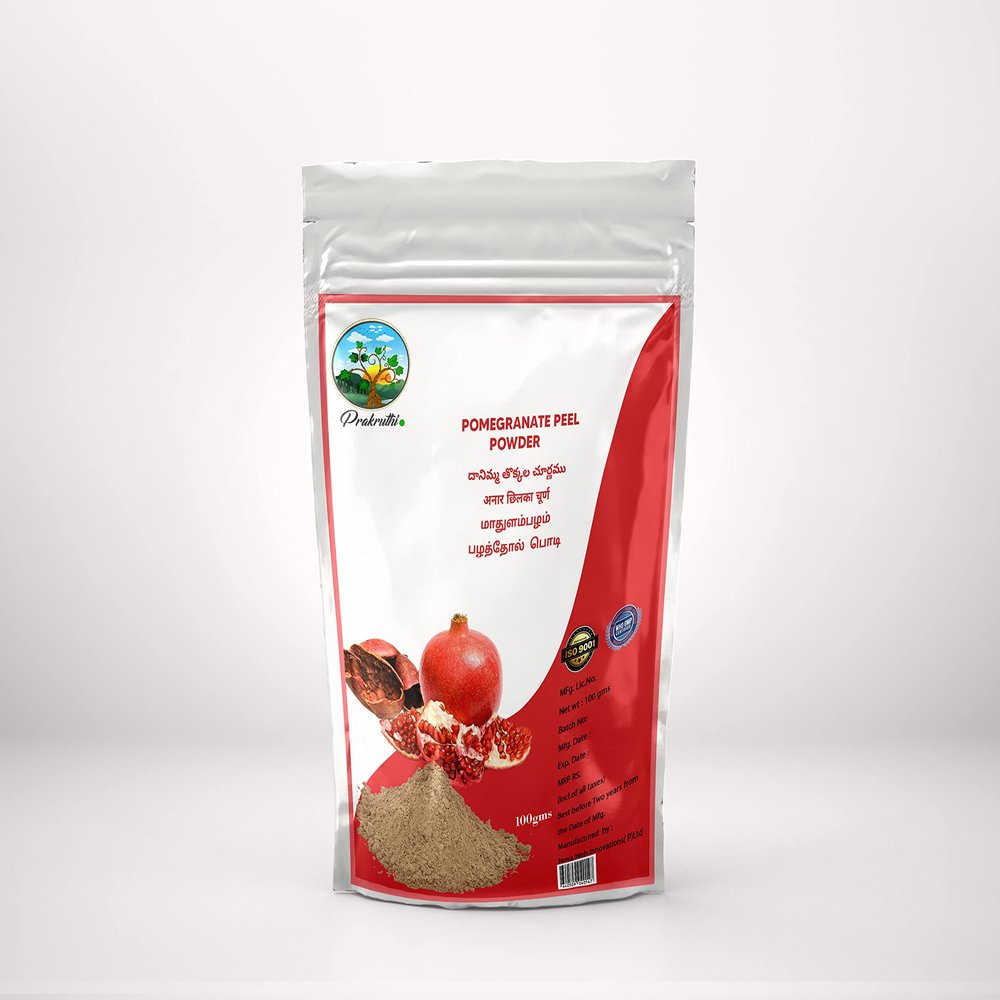 Prakruthi Pomegranate Peel Powder 100G
