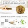 Naroa Exfoliating Natural Sponge for Shower | Bath Sea Loofah for Healthy Skin | Unbleached Bathing Body Scrubber Puff | Plastic Free (Medium) view 2
